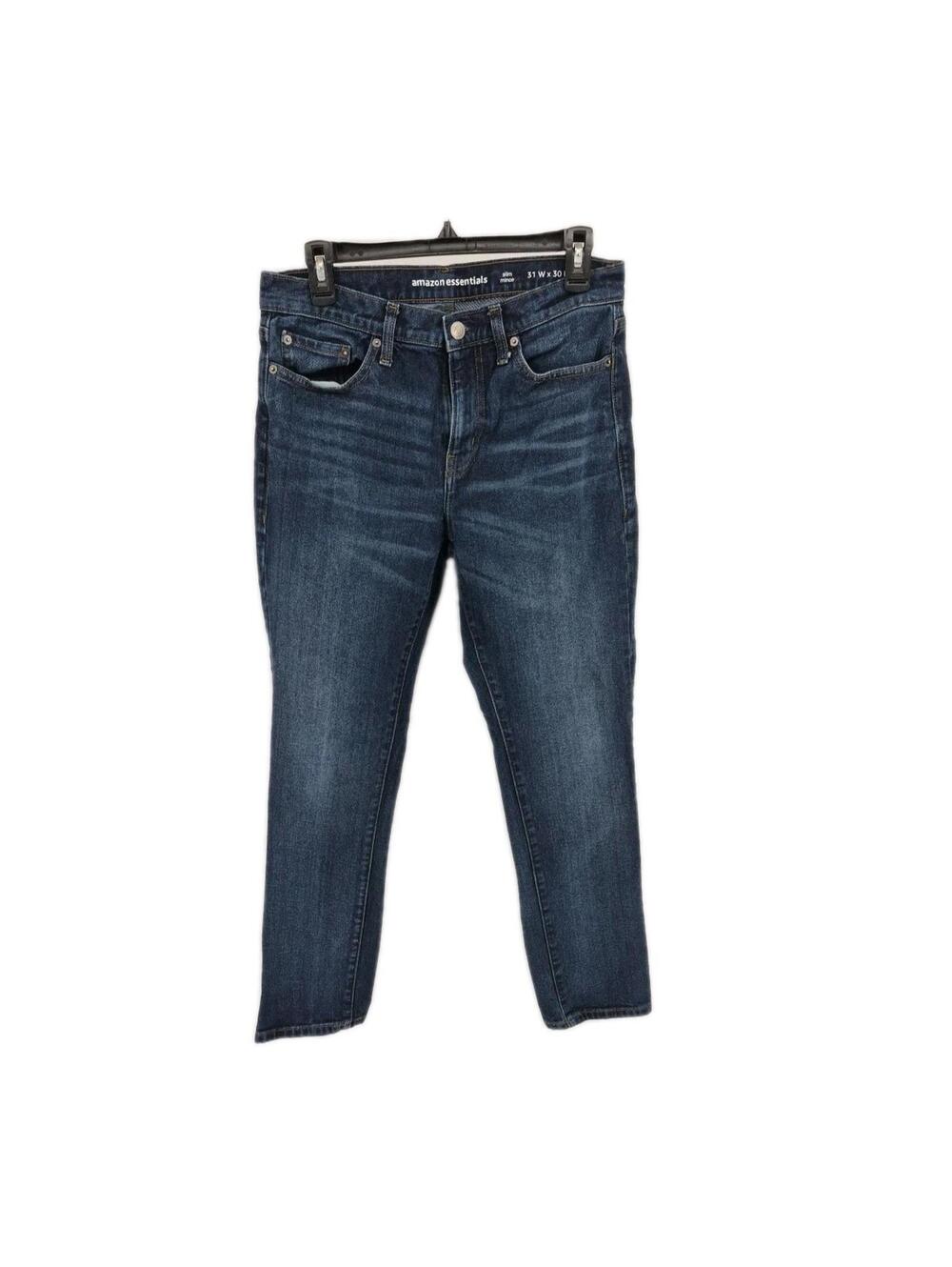 Amazon Essentials Mens Slim Mince 31×30 Dark Wash